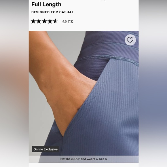 Lululemon Dance Studio Mid-Rise Jogger - Picture 13 of 14